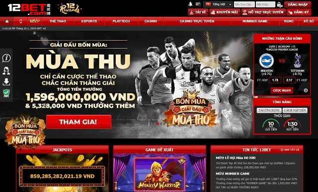 Thông Tin Nhà Cái 12Bet 13 Giới thiệu về nhà cái 12Bet