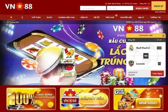 Thông Tin Nhà Cái VN88 26 Nhà cái VN88 cung cấp đa dạng trò chơi mà các cược thủ Việt Nam yêu thích