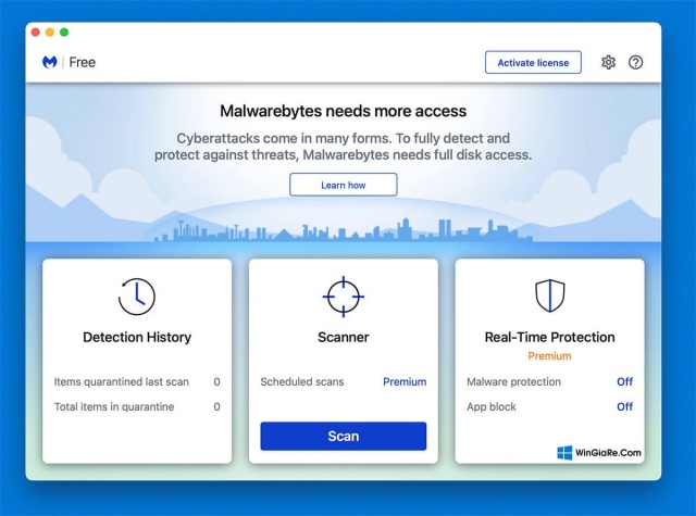 Lalatech bán Key bản quyền loại bỏ virus Malwarebytes chất lượng