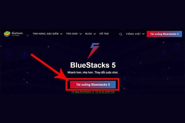 Hướng dẫn tải phần mềm Bluestacks