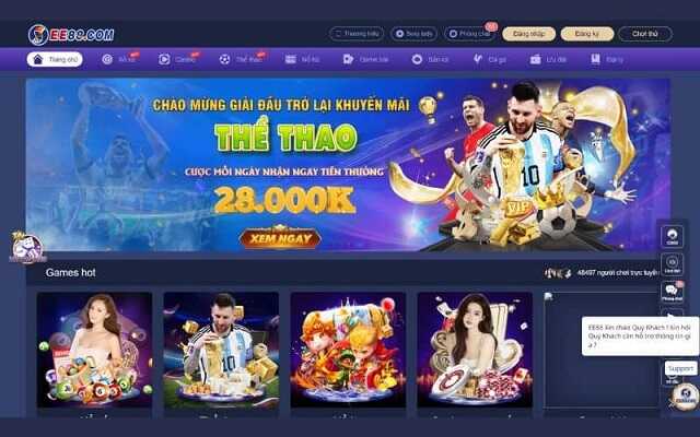 So sánh nhà cái EE88 và Rubik88: Đánh giá từ các bet thủ 4 EE88 là nhà cái khá lâu đời tại Việt Nam