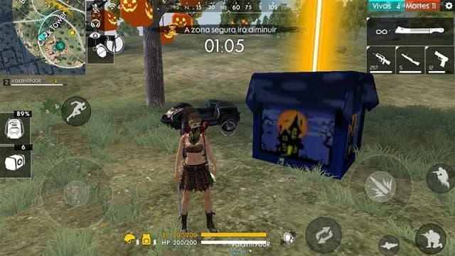 Các vật phẩm hồi phục free fire không đa dạng