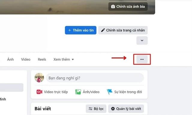 Cách ẩn người theo dõi facebook bằng máy tính bước 2