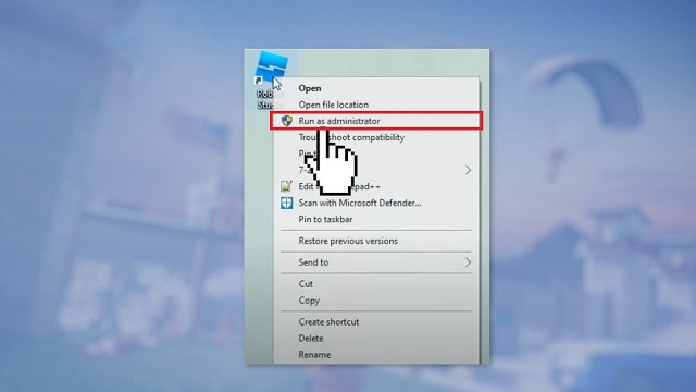 Fix lỗi Roblox bằng quyền quản trị viên