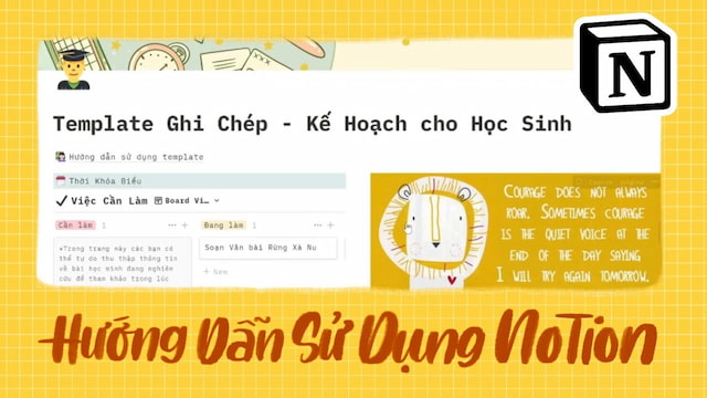 Cách sử dụng notion cho tài liệu